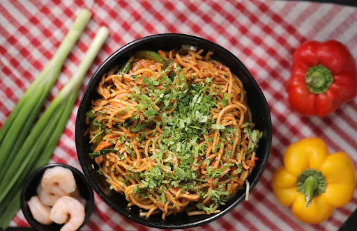 Prawns Chilli Corriander Noodles