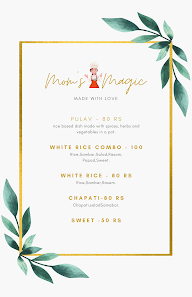 Mom's Magic menu 2