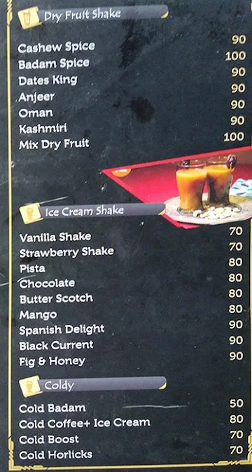 Kaka-T-Cafe menu 