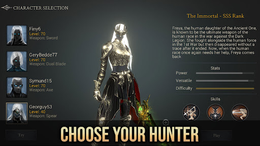 Screenshot Shadow Hunter: Offline Premium