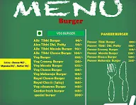 Traffic Food menu 1