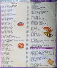 Hotel Sushant menu 2