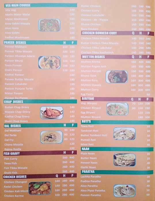 Wok N Biryani menu 