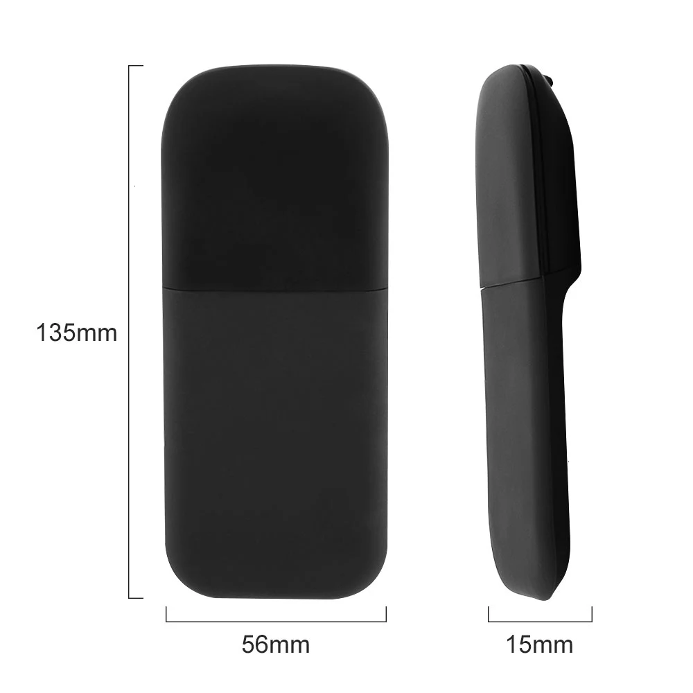 Title 1, Składana mysz Bluetooth z panelem dotykowym. Be...