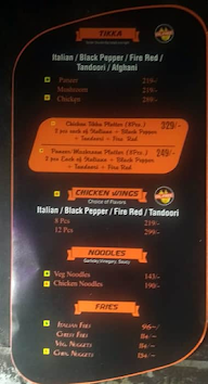 Fire 'N' Grill menu 1