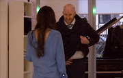 Johannesburg-born estate agent Stephen Riley is put through the ringer by Cheryl Cole in a televised prank.