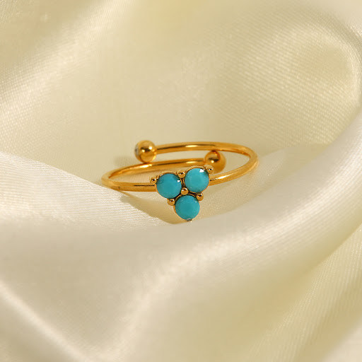 Title 3, Womens Fashion Stainless Steel Ring, stylish a...
