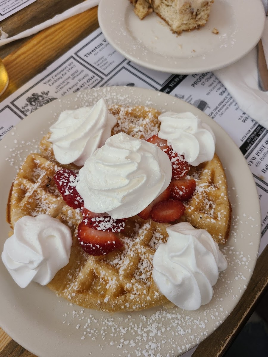 Gluten free belgian waffle