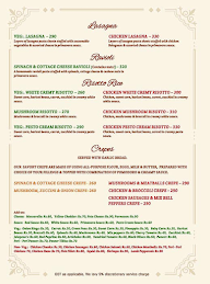 Napoli Italian Bistro menu 6