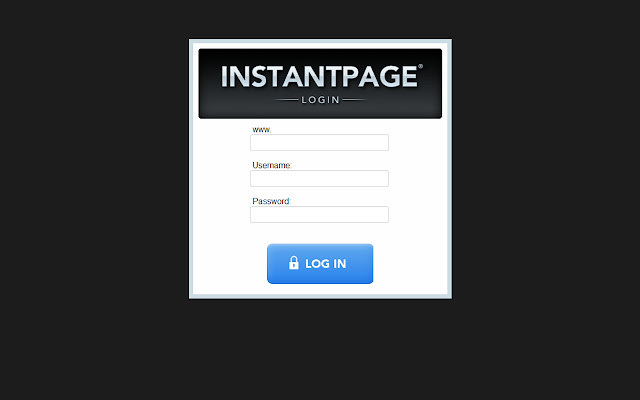 Instant Page chrome extension