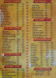 Bharkadevi Ice Cream menu 1