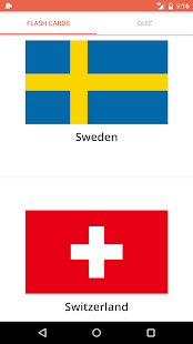 World Flags Flash Cards and Quiz - náhled
