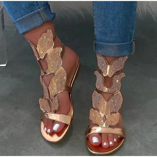 Title 7, Flat Butterfly Sandals Stylish and Comfortable ...