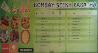 Bismillah Bombay Seekh Paratha menu 1