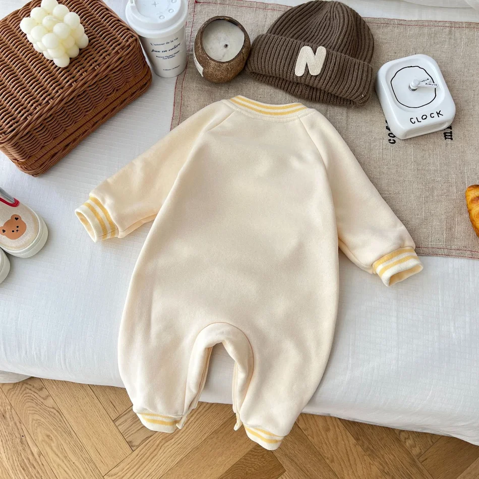 Winter Baby Schattig Jumpsuit Kleding voor Baby's Warme Overall voor Pasgeborenen Knusse Sneeuwpak Babykleding Wintermode Peuter