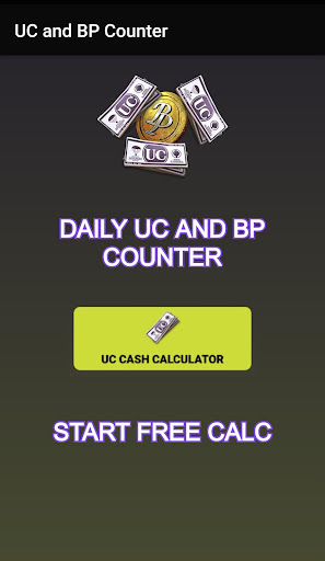 Free Royal Pass and UC Counter UC Cash Calc 2020