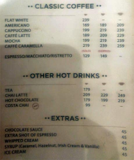 Costa Coffee menu 6