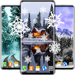 Cover Image of Download Snow Live Wallpaper ❄️ White Winter HD Wallpapers 6.4.2 APK