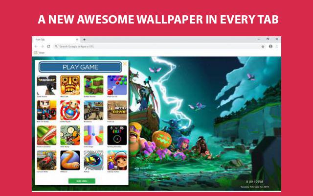 Clash Of Clans Wallpapers and New Tab