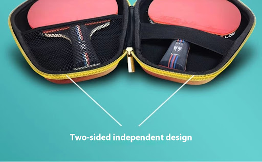 Title 10, Professional Table Tennis Paddle Case Hard Shel...