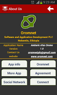 Amharic Afan Oromoo Dictionary Screenshots 6