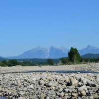 Le apuane viste dalla magra di 