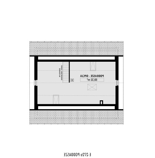 E-272a - Rzut poddasza do adaptacji