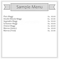 The Maggie Boy menu 1