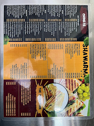 Shawarma King menu 1