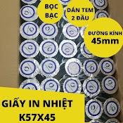 Giấy In Bill, Giấy In Nhiệt, In Bill K57X45Mm ( K58X45Mm )