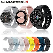 Dây Đeo Đồng Hồ Bằng Silicon 46Mm 42Mm 40Mm 44Mm 41Mm 45Mm Dành Cho Samsung Galaxy Watch 4 Classic/3/Active 2