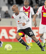 TRYING HIM OUT: Orlando Pirates midfielder Oupa Manyisa
      Photo: Gallo Images