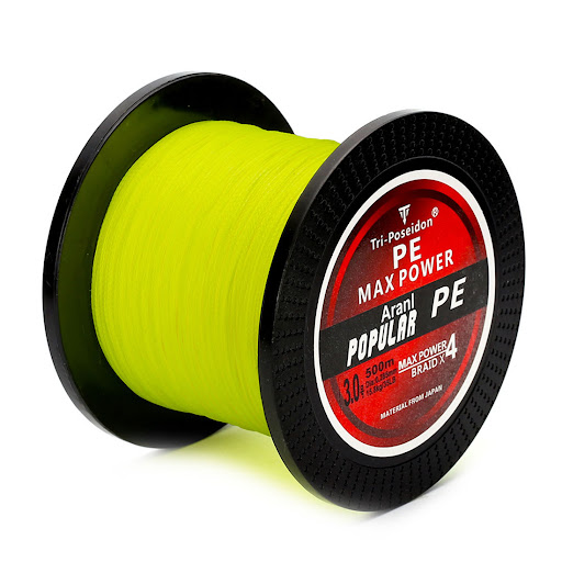 Title 6, 4 Braided Fishing PE Line 300M Strong Pull, hig...
