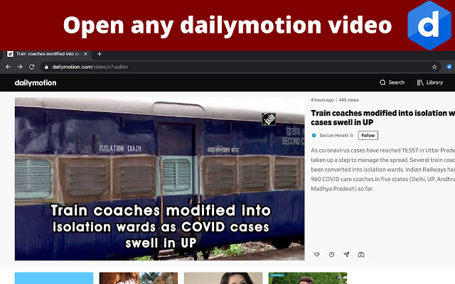 dailymotion video indirici