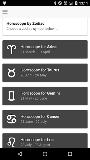 Personal Horoscope