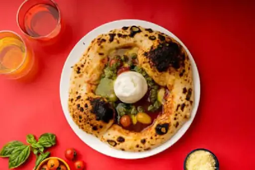 Creamy Burrata & Pesto Margherita Pizza (12 Inch)