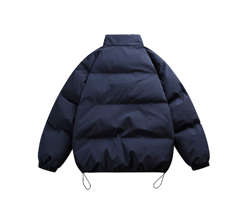 Title 10, Thick Warm Striped Bread Coat Cotton