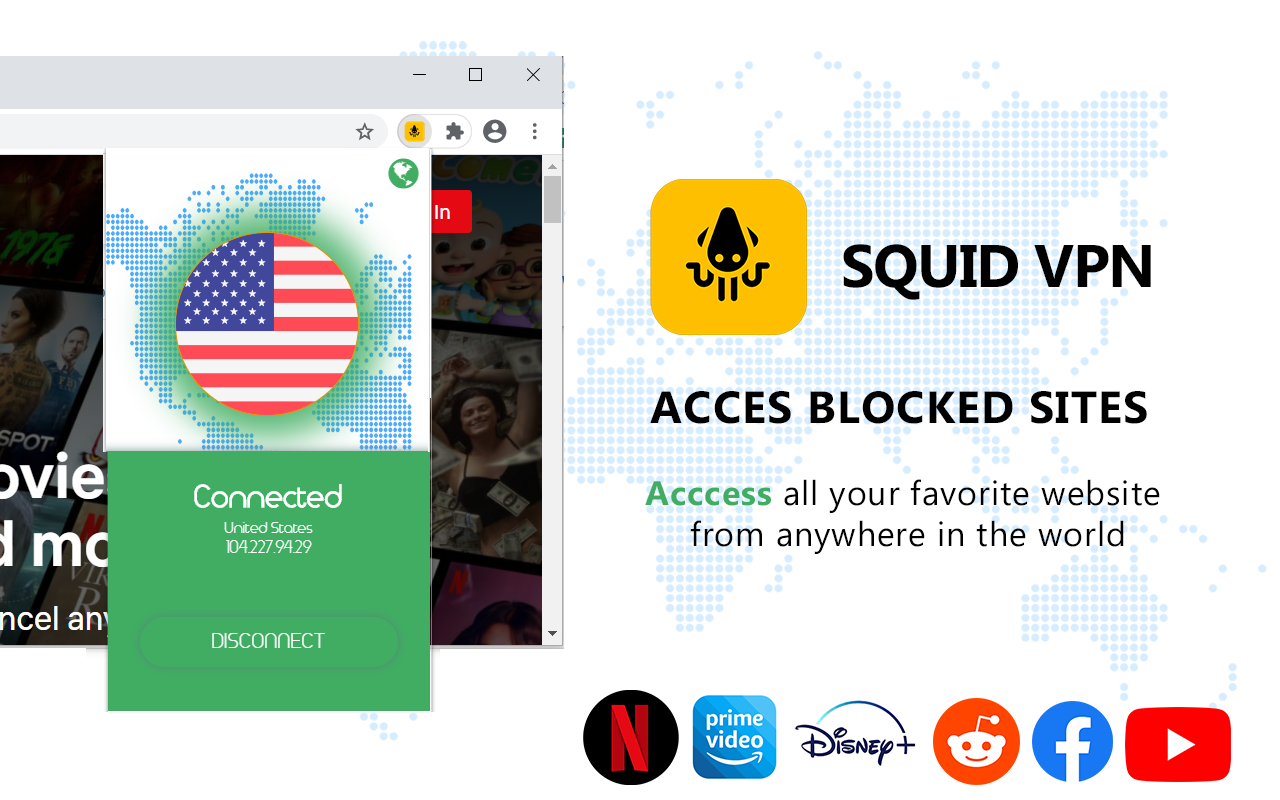 Squid VPN - Hotspot VPN & Private Browser Preview image 3