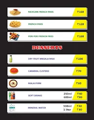 Albrost Fast Food menu 2