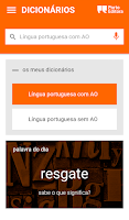 Dicionário Língua Portuguesa Screenshot