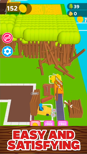 Screenshot Woodmill Craft Idle