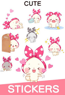 Mochizukin-chan Stickers Free(圖3)-速報App