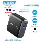 [Sản Phẩm Mới] Cốc Sạc Nhanh Kiêm Pin Dự Phòng Anker Fusion 10000Mah Pd 20W - A1623