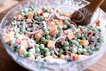 Pea Salad was pinched from <a href="http://thepioneerwoman.com/cooking/2015/03/pea-salad/" target="_blank">thepioneerwoman.com.</a>