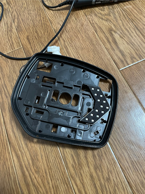 エクシーガのSTIアンチグレアドアミラーに関するカスタム事例の投稿画像6枚目