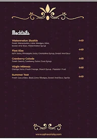 Opheem sky lounge menu 7