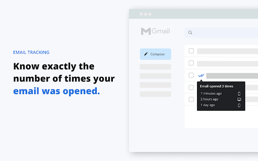 MailTracker: Email tracker for Gmail