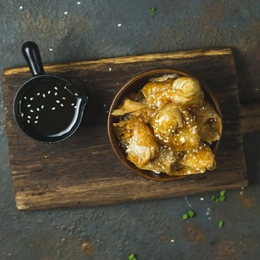 Crispy Honey Fried Wonton Veg (8 Pcs)