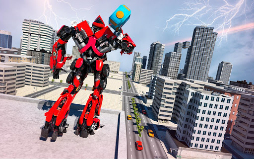 US Police Super Robot Speed Hero: Rescue Mission