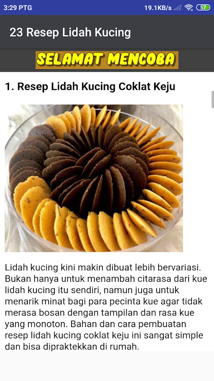 RESEP LIDAH KUCING - 1.0 - (Android)